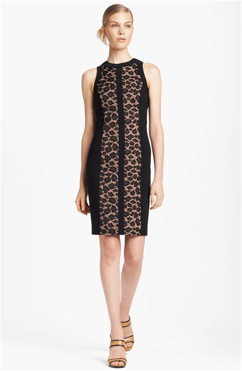 michael kors leopard maternity|Michael Kors body con dress.